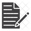 پیش‌نمایش فایل edit-document-5 از پک وب و موبایل، آیکن‌های گلیف