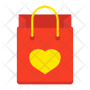 پیش‌نمایش فایل bag-with-heart از پک روز ولنتاین شاد، آیکن‌های تخت