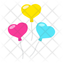 پیش‌نمایش فایل balloons-188 از پک روز ولنتاین شاد، آیکن‌های تخت
