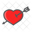 پیش‌نمایش فایل cupid-68 از پک روز ولنتاین شاد، آیکن‌های دورخط پُر