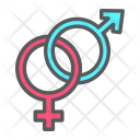 پیش‌نمایش فایل heterosexual-1 از پک روز ولنتاین شاد، آیکن‌های دورخط پُر