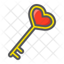 پیش‌نمایش فایل key-of-love-1 از پک روز ولنتاین شاد، آیکن‌های دورخط پُر