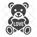 پیش‌نمایش فایل teddy-bear-38 از پک روز ولنتاین شاد، آیکن‌های گلیف