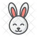 پیش‌نمایش فایل easter-bunny-1 از پک عید پاک مبارک، آیکن‌های دورخط پُر
