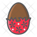 پیش‌نمایش فایل easter-chocolate از پک عید پاک مبارک، آیکن‌های دورخط پُر