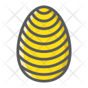 پیش‌نمایش فایل easter-egg-8 از پک عید پاک مبارک، آیکن‌های دورخط پُر