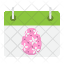 پیش‌نمایش فایل easter-calendar-3 از پک عید پاک مبارک، آیکن‌های تخت