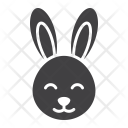 پیش‌نمایش فایل easter-bunny-4 از پک عید پاک مبارک، آیکن‌های گلیف