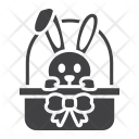 پیش‌نمایش فایل easter-bunny-5 از پک عید پاک مبارک، آیکن‌های گلیف