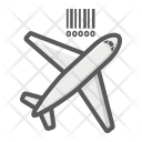 پیش‌نمایش فایل air-delivery-8 از پک لجستیک و تحویل، آیکن‌های دورخط پُر