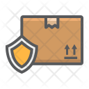 پیش‌نمایش فایل box-protection از پک لجستیک و تحویل، آیکن‌های دورخط پُر