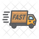 پیش‌نمایش فایل fast-shipping-3 از پک لجستیک و تحویل، آیکن‌های دورخط پُر