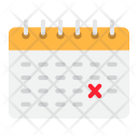 پیش‌نمایش فایل calendar-2376 از پک لجستیک و تحویل، آیکن‌های تخت