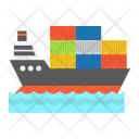 پیش‌نمایش فایل cargo-ship-13 از پک لجستیک و تحویل، آیکن‌های تخت
