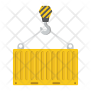پیش‌نمایش فایل container-160 از پک لجستیک و تحویل، آیکن‌های تخت