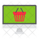 پیش‌نمایش فایل online-shopping-173 از پک لجستیک و تحویل، آیکن‌های تخت