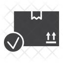 پیش‌نمایش فایل approve-parcel-2 از پک لجستیک و تحویل، آیکن‌های گلیف