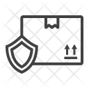 پیش‌نمایش فایل box-protection-3 از پک لجستیک و تحویل، آیکن‌های خطی