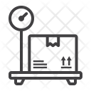 پیش‌نمایش فایل box-weight-3 از پک لجستیک و تحویل، آیکن‌های خطی