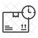 پیش‌نمایش فایل delivery-time-11 از پک لجستیک و تحویل، آیکن‌های خطی