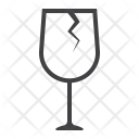 پیش‌نمایش فایل fragile-symbol-3 از پک لجستیک و تحویل، آیکن‌های خطی