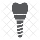 پیش‌نمایش فایل dental-implant-2 از پک دندان‌پزشکی و دندان‌پزشکی، آیکن‌های گلیف