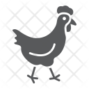 پیش‌نمایش فایل chicken-400 از پک مزرعه و کشاورزی، آیکن‌های گلیف