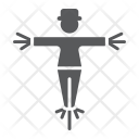 پیش‌نمایش فایل scarecrow-52 از پک مزرعه و کشاورزی، آیکن‌های گلیف