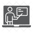 پیش‌نمایش فایل e-learning-93 از پک آموزش الکترونیکی و آموزش آنلاین، آیکن‌های گلیف