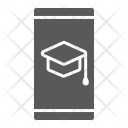 پیش‌نمایش فایل mobile-learning-9 از پک آموزش الکترونیکی و آموزش آنلاین، آیکن‌های گلیف