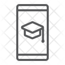 پیش‌نمایش فایل mobile-learning-10 از پک آموزش الکترونیکی و آموزش آنلاین، آیکن‌های خطی