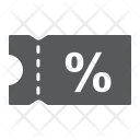 پیش‌نمایش فایل discount-coupon-22 از پک تجارت الکترونیک، آیکن‌های گلیف