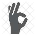 پیش‌نمایش فایل gesture-okay از پک تجارت الکترونیک، آیکن‌های گلیف