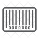 پیش‌نمایش فایل barcode-254 از پک تجارت الکترونیک، آیکن‌های خطی