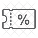 پیش‌نمایش فایل discount-coupon-23 از پک تجارت الکترونیک، آیکن‌های خطی