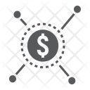 پیش‌نمایش فایل crowdfunding-19 از پک استارتاپ، آیکن‌های گلیف