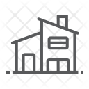 پیش‌نمایش فایل bungalow-47 از پک املاک و مستغلات، آیکن‌های خطی