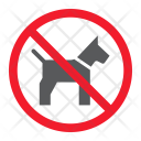 پیش‌نمایش فایل no-dog از پک ممنوعیت، آیکن‌های گلیف