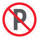 پیش‌نمایش فایل no-parking-26 از پک ممنوعیت، آیکن‌های گلیف