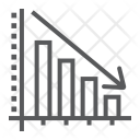 پیش‌نمایش فایل decrease-graph-9 از پک تحلیل داده، آیکن‌های خطی