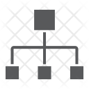 پیش‌نمایش فایل flow-chart-3 از پک تحلیل داده، آیکن‌های گلیف