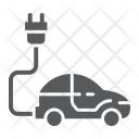 پیش‌نمایش فایل electric-car-67 از پک محیط‌زیست و انرژی سبز، آیکن‌های گلیف