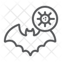 پیش‌نمایش فایل bat-virus-2225983 از پک ویروس کرونا