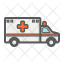 پیش‌نمایش فایل ambulance-279 از پک پزشکی و درمان، آیکن‌های دورخط پُر