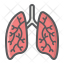 پیش‌نمایش فایل lungs-70 از پک پزشکی و درمان، آیکن‌های دورخط پُر