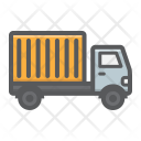 پیش‌نمایش فایل delivery-truck-4 از پک حمل‌ونقل، دورخط پُر