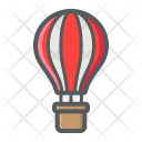 پیش‌نمایش فایل hot-air-balloon-10 از پک حمل‌ونقل، دورخط پُر