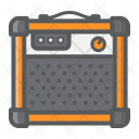 پیش‌نمایش فایل amplifier-12 از پک سازها موسیقی، آیکن‌های دورخط پُر