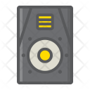 پیش‌نمایش فایل audio-monitor از پک سازها موسیقی، آیکن‌های دورخط پُر