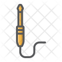 پیش‌نمایش فایل audio-plug از پک سازها موسیقی، آیکن‌های دورخط پُر